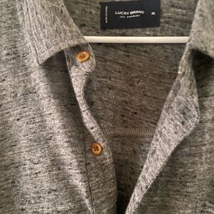 Lucky Brand Charcoal Knit Top